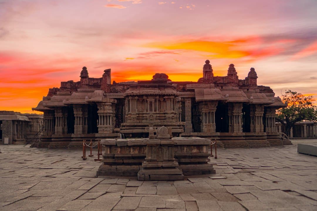 Indian temple architecture illustrating the relationship between architecture, the sun and calendars