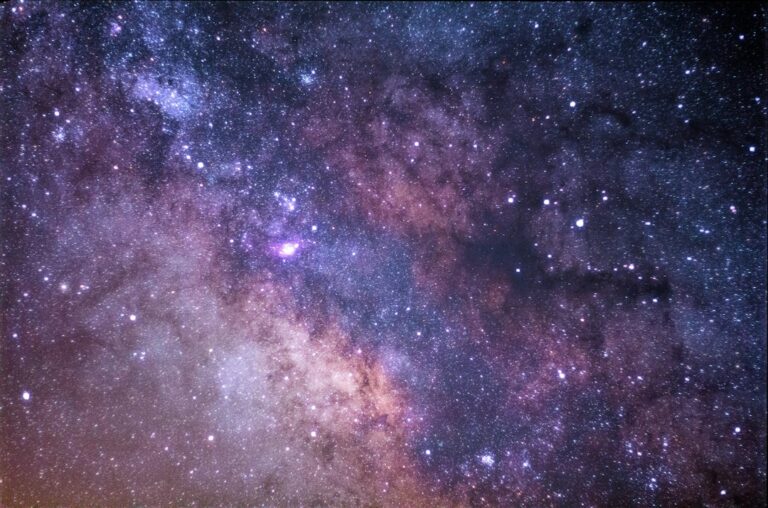 Dense field of stars representing the vastness of the Milky Way