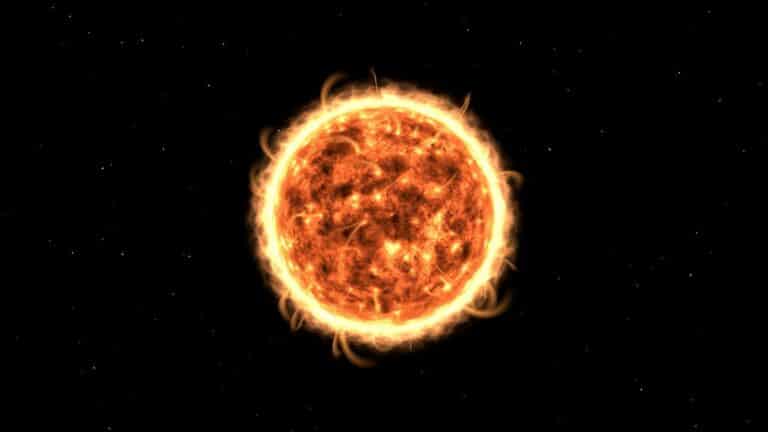 Solar flare visualization