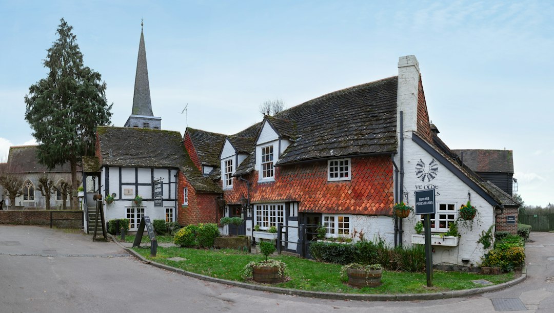 Suffolk England village landscape