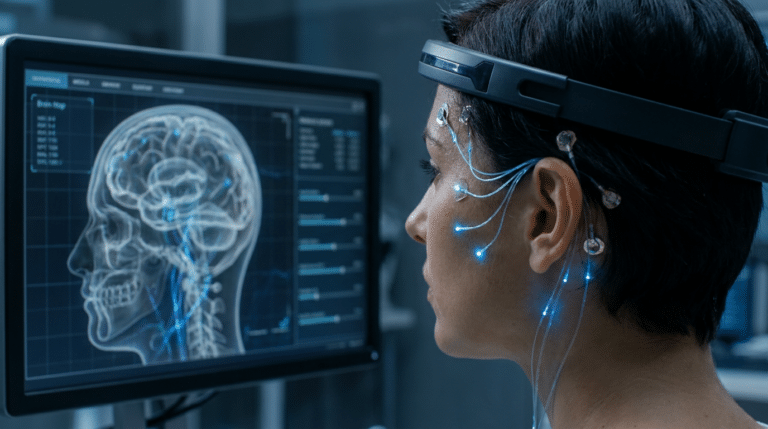 Brain-computer interface connecting the human mind and technology